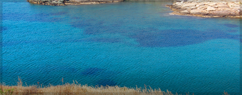 Sea with a very beautiful view to the sea and Sunny Beach Resort.